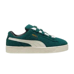 PUMA: Тёмные кроссовки  Suede
