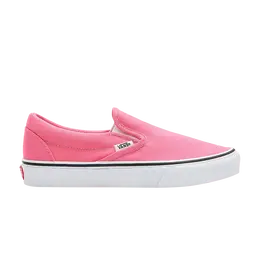 Vans: Розовые шлёпанцы  Classic Slip On