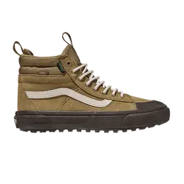 Vans: Зелёные кроссовки  Sk8-Hi