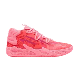 PUMA: Розовые кроссовки 