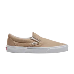 Vans: Коричневые шлёпанцы  Classic Slip On