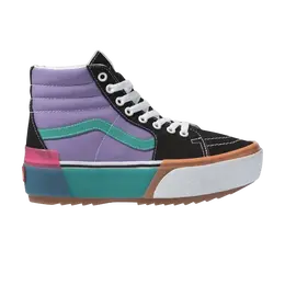 Vans: Зелёные кроссовки  Sk8-Hi