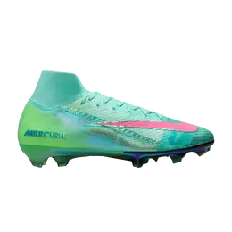 Nike: Зелёные кроссовки  Mercurial