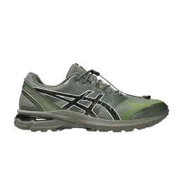 Asics: Зелёные кроссовки  Gel