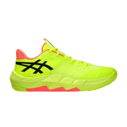 Asics: Жёлтые кроссовки 