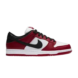 Nike: Красные кроссовки  Dunk Low