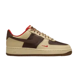 Nike: Коричневые кроссовки  Air Force 1