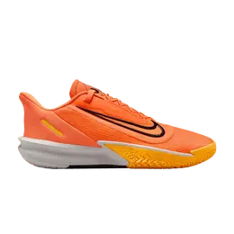 Nike: Оранжевые кроссовки 