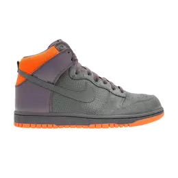 Nike: Серые кроссовки  Dunk High