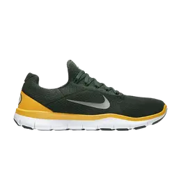 Nike: Зелёные кроссовки 