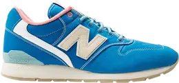 New Balance: Синие кроссовки  996