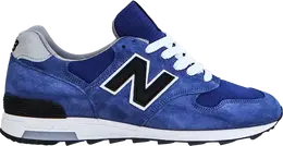 New Balance: Синие кроссовки 