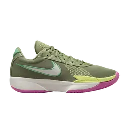 Nike: Зелёные кроссовки  Air Zoom