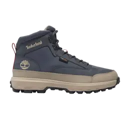 Timberland: Тёмные ботинки 