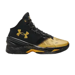 Under Armour: Золотые кроссовки  Curry 2