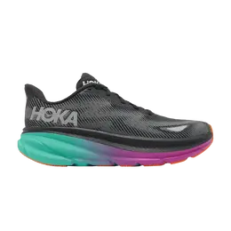 HOKA: Чёрные кроссовки 