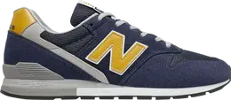 New Balance: Синие кроссовки  996
