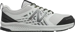 New Balance: Серые кроссовки 
