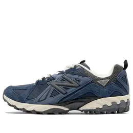 New Balance: Синие кроссовки 