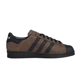 Adidas: Коричневые кроссовки  Superstar