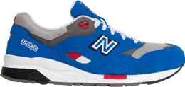 New Balance: Синие кроссовки 