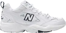 New Balance: Белые кроссовки 