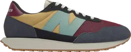 New Balance: Синие кроссовки  237