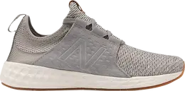 New Balance: Серые кроссовки  Fresh Foam