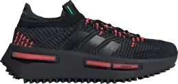 Adidas: Чёрные кроссовки  NMD