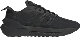 Adidas: Чёрные кроссовки 