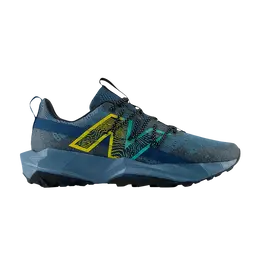 New Balance: Синие кроссовки 