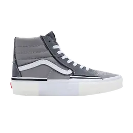 Vans: Серые кроссовки  Sk8-Hi