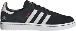 Adidas: Чёрные кроссовки  Campus