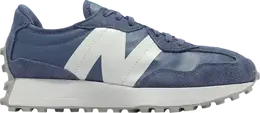 New Balance: Синие кроссовки  327