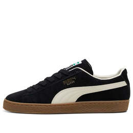 PUMA: Чёрные кроссовки  Suede