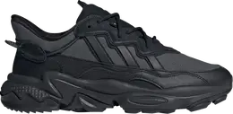 Adidas: Чёрные кроссовки  Ozweego