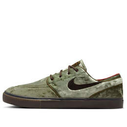 Nike: Коричневые кроссовки  Zoom Janoski