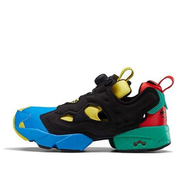 Reebok: Чёрные кроссовки  InstaPump Fury OG