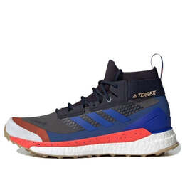 Adidas: Голубые кроссовки  Terrex Free Hiker