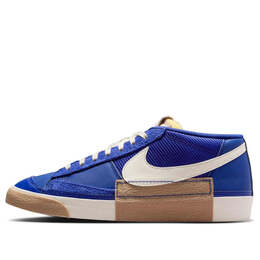 Nike: Голубые кроссовки  Blazer Low