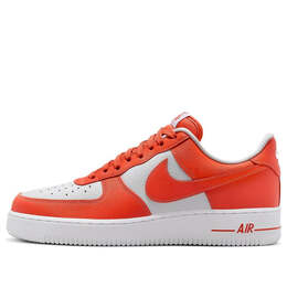 Nike: Оранжевые кроссовки  Air Force 1 Low