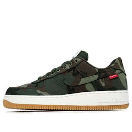 Nike: Коричневые кроссовки  Air Force 1 Low Premium