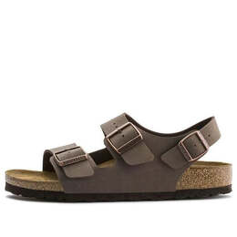 Birkenstock: Коричневые сандалии  Milano Birko Flor