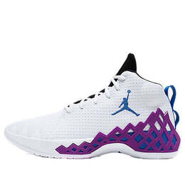 Nike: Фиолетовые кроссовки  Jordan Jumpman