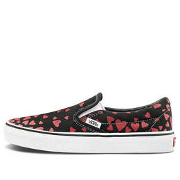 Vans: Красные кроссовки  Classic Slip On