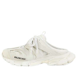 Balenciaga: Белые сандалии  Track