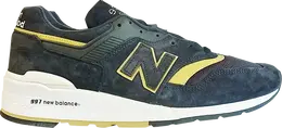 New Balance: Голубые кроссовки  997