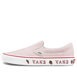 Vans: Розовые кроссовки  Classic Slip On