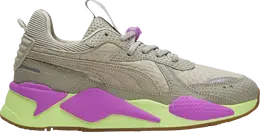 PUMA: Серые кроссовки  RS-X