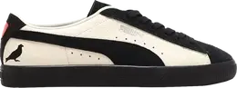 PUMA: Белые кроссовки  Suede